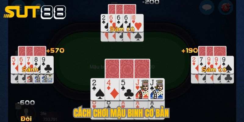 Cách chơi Mậu Binh cơ bản